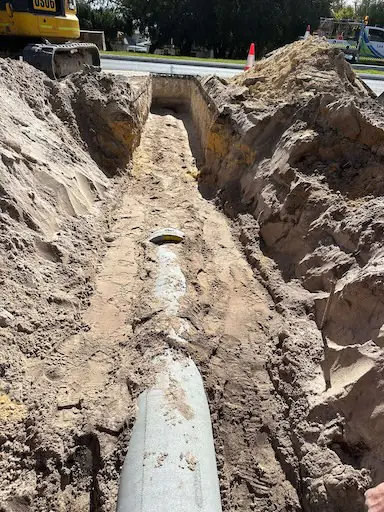 Road and drainage upgrade package on Hepburn Avenue