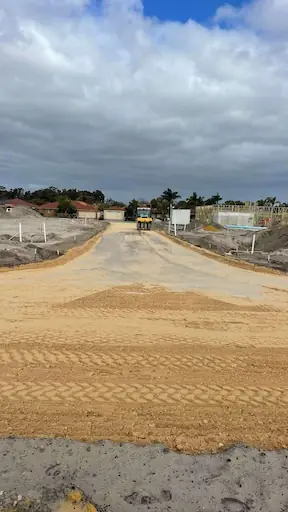 Earthworks for the Sam Kerr Football Centre civil package